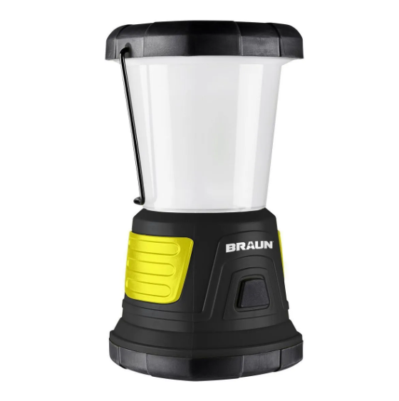 BRAUN 2000 Lumen 4 Mode Soft Shade Portable Lantern