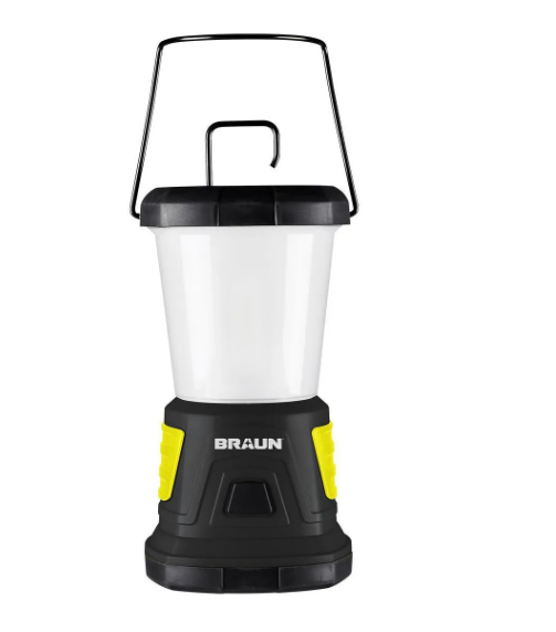 BRAUN 2000 Lumen 4 Mode Soft Shade Portable Lantern