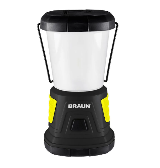 BRAUN 2000 Lumen 4 Mode Soft Shade Portable Lantern