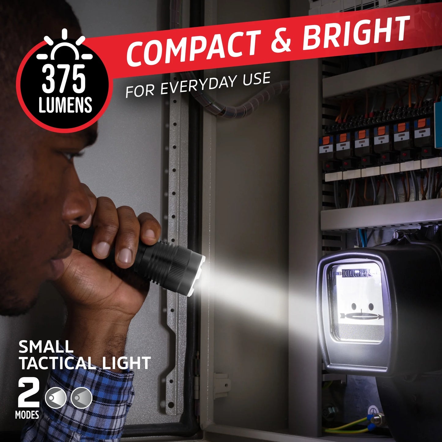 (4 Pack)  Flashlight Combo Pack, High Powered 1,000 Lumen Metal Torch Light and Bright 300 Lumen Mini Tactical EDC Flashlight, for Emergency, Camping, Running and Hunting, Batteries Included