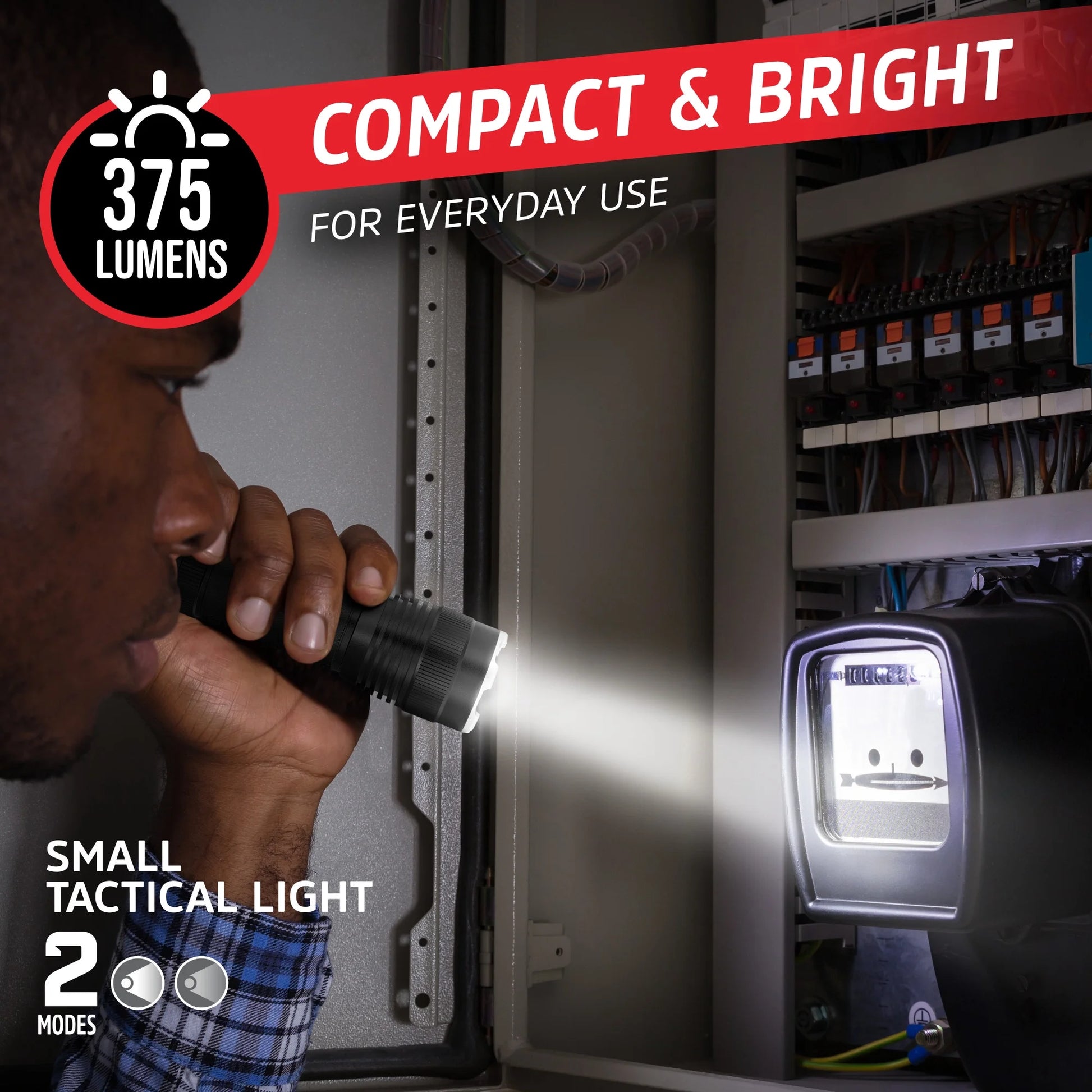 (4 Pack)  Flashlight Combo Pack, High Powered 1,000 Lumen Metal Torch Light and Bright 300 Lumen Mini Tactical EDC Flashlight, for Emergency, Camping, Running and Hunting, Batteries Included